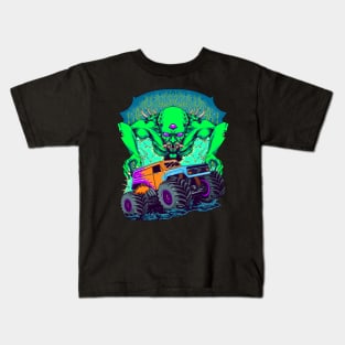 Monster truck Kids T-Shirt